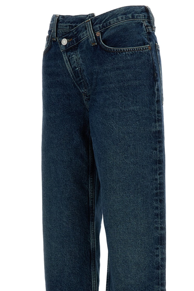 Agolde Arc Criss Cross Denim Jeans