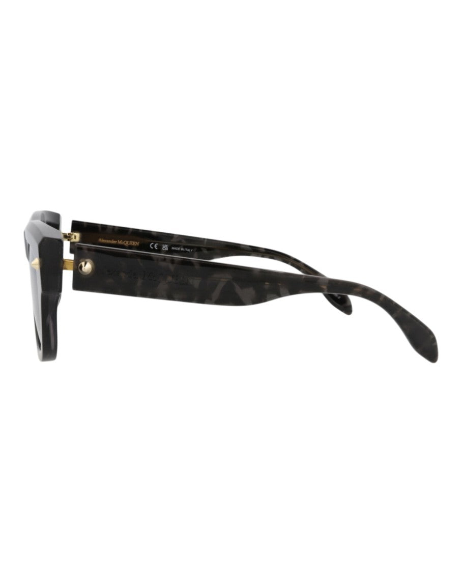 Alexander Mcqueen Square-Frame Recycled Acetate Sunglasses