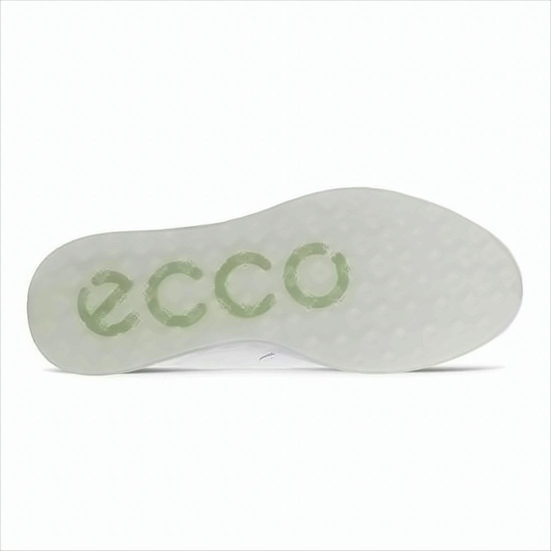 Ecco White Low-Profile Sneakers With Gradient Sole