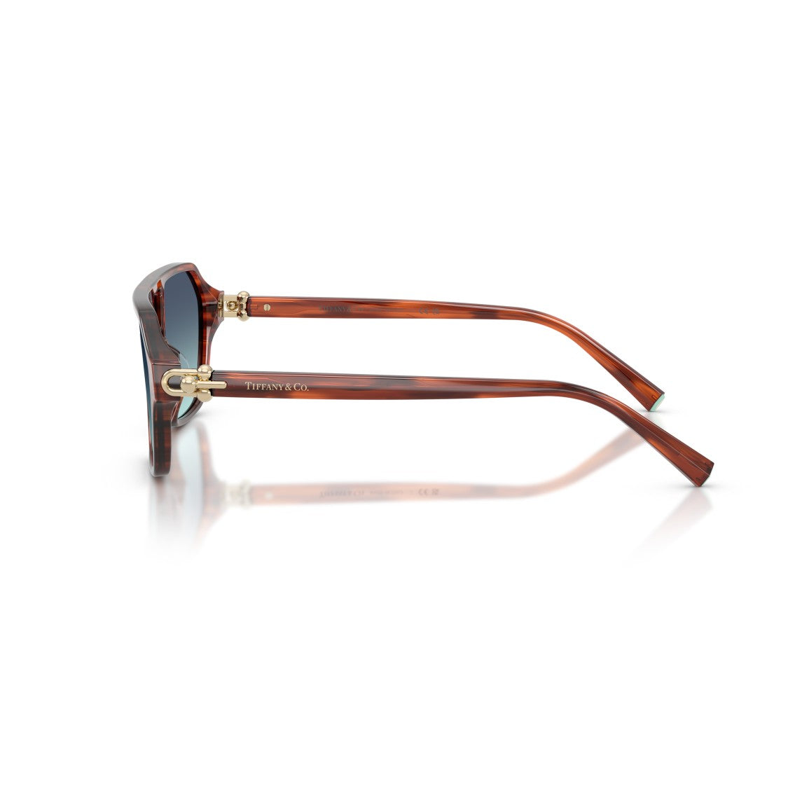 Tiffany & Co. 0Tf4264u Geometric Tortoiseshell Sunglasses