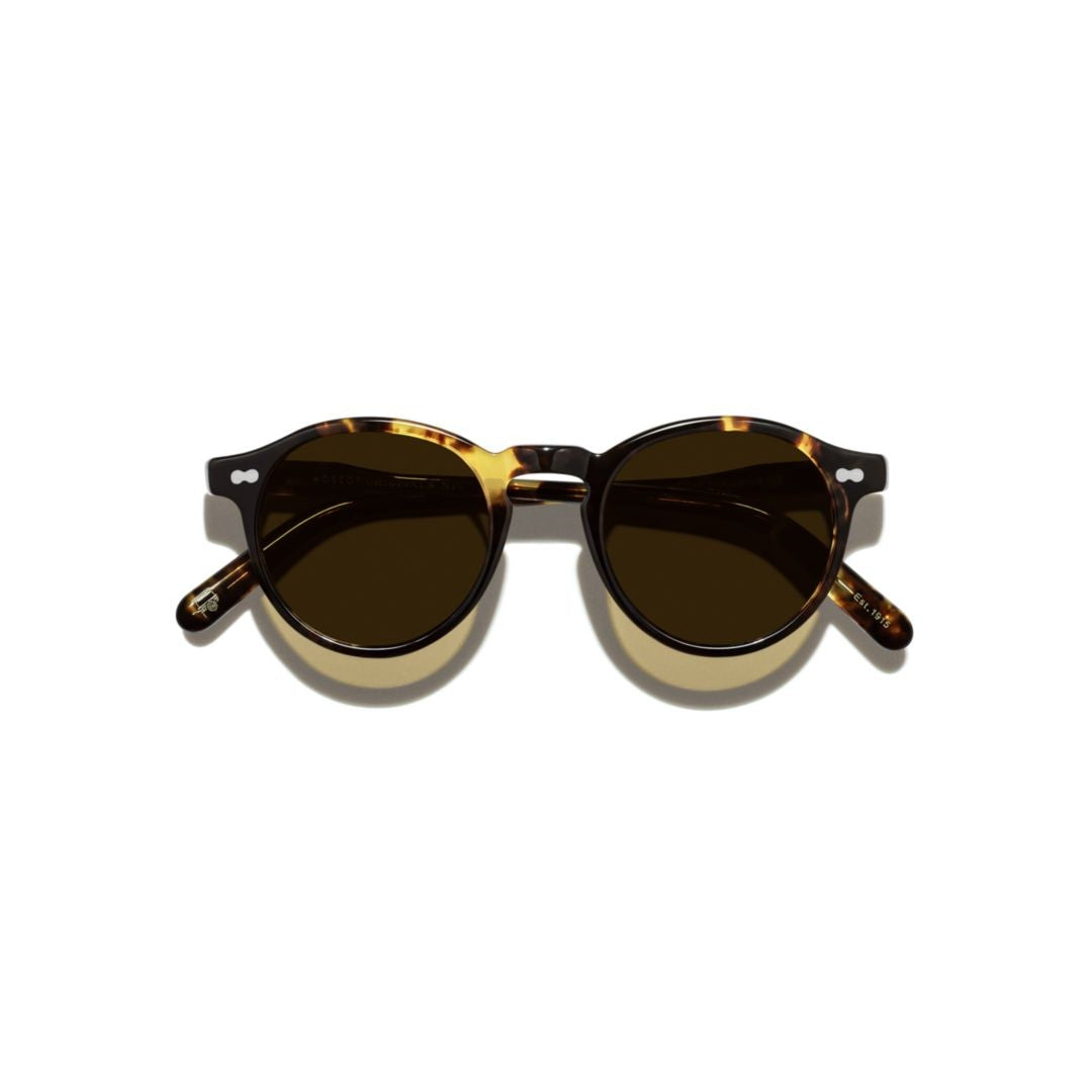 Moscot Or-Mil-S Miltzen Sun Round Tortoiseshell Pattern Sunglasses