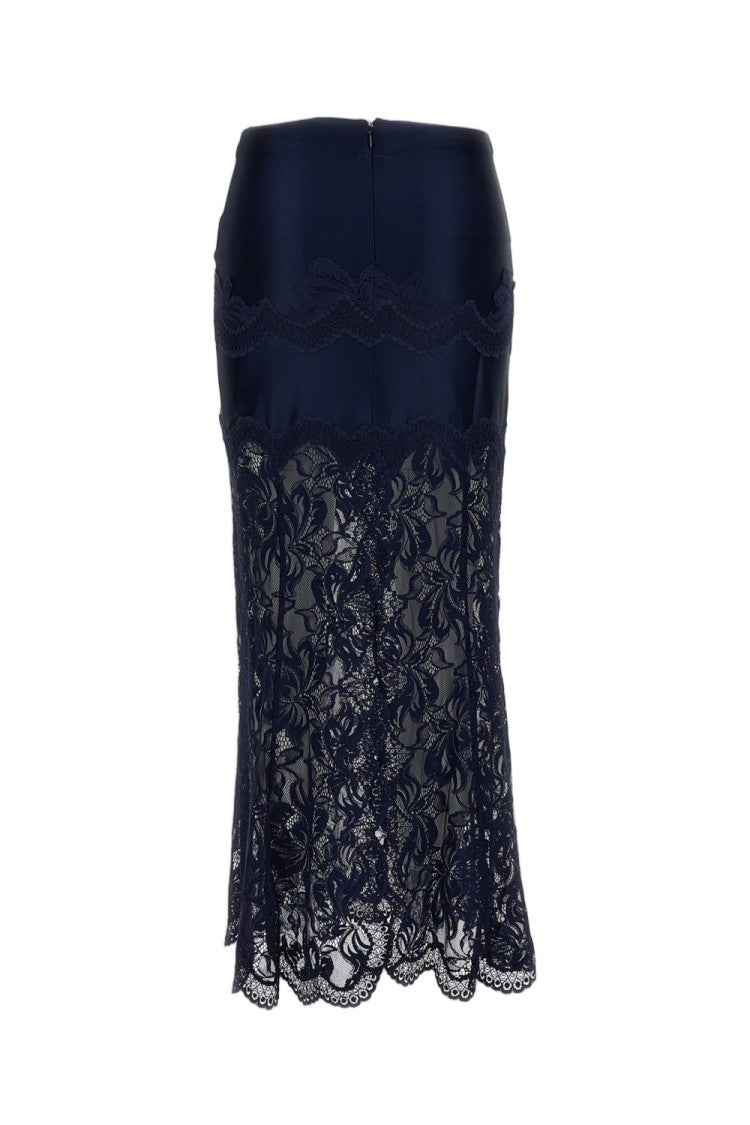 Rabanne Lace Midi Skirt