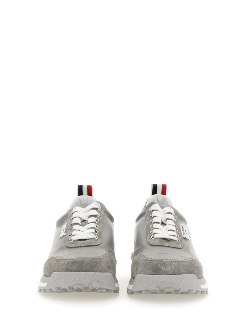 Thom Browne Sneakers With Calf Leather And Suede Upper