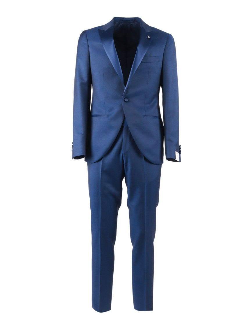 Luigi Bianchi Notch Lapel Drop 8 Suit