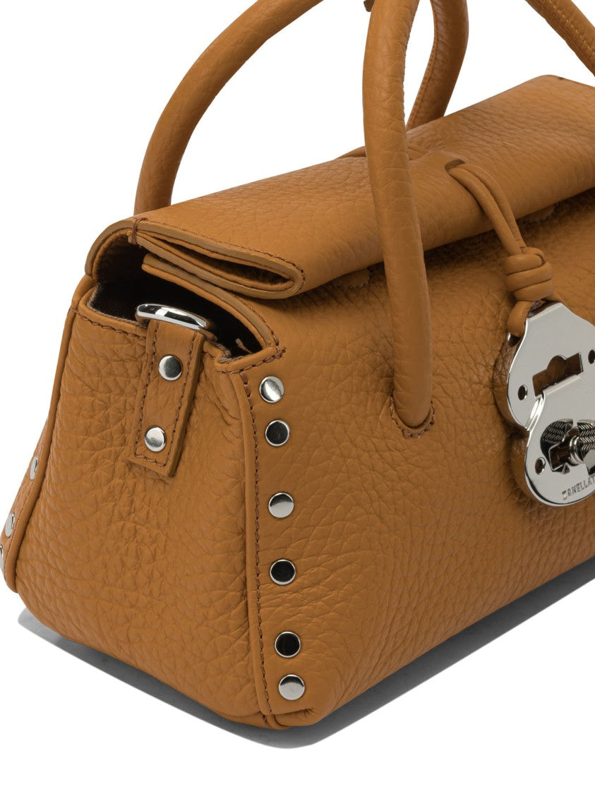 Zanellato Textured Leather Shoulder Bag