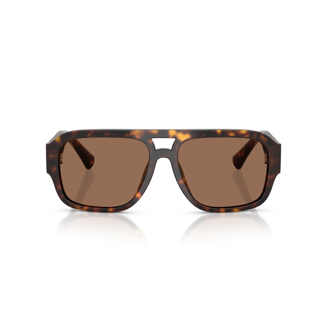Dolce & Gabbana 0Dg4506 Bold Rectangular Tortoiseshell Sunglasses