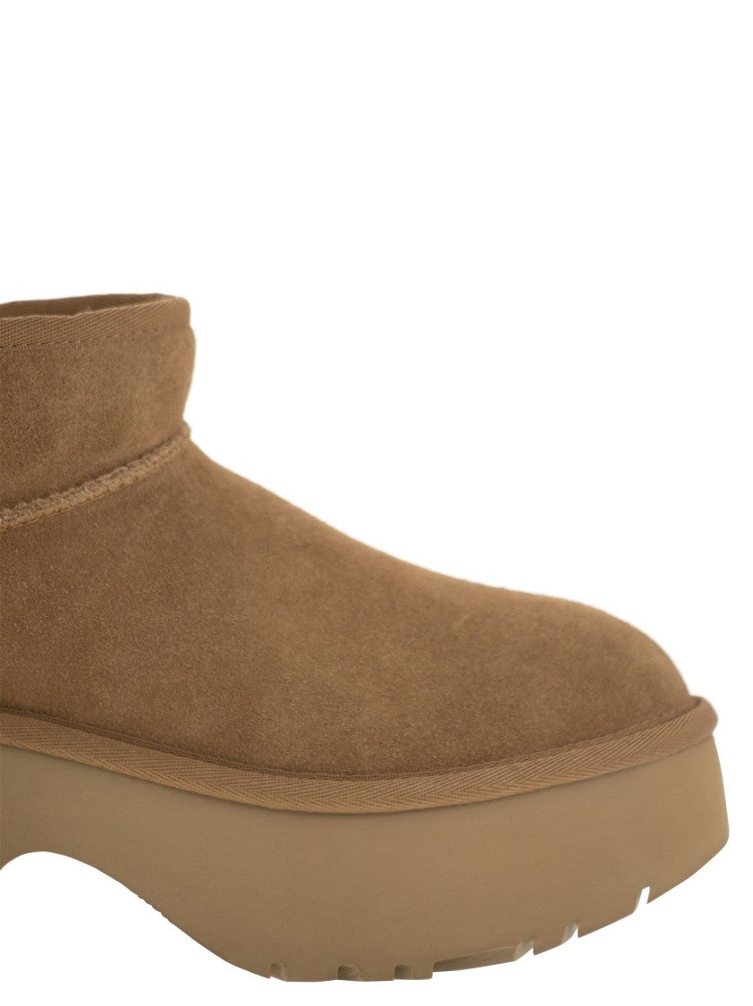 Ugg Classic Ultra Mini Boots With Bold Platform And Uggplush™ Lining