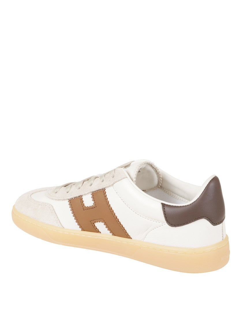 Hogan Low-Top Sneakers With Suede And Smooth Textures