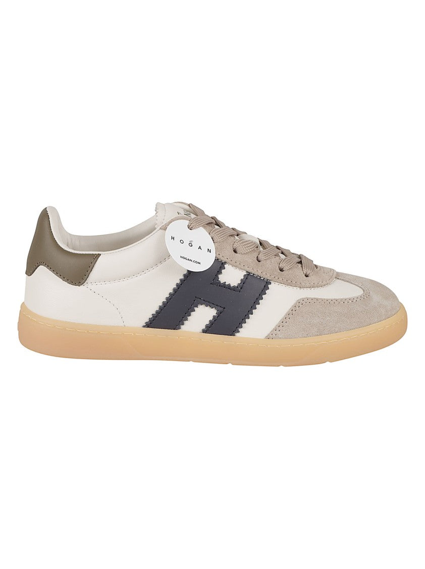 Hogan Low-Top Sneakers With Suede And Leather Panels