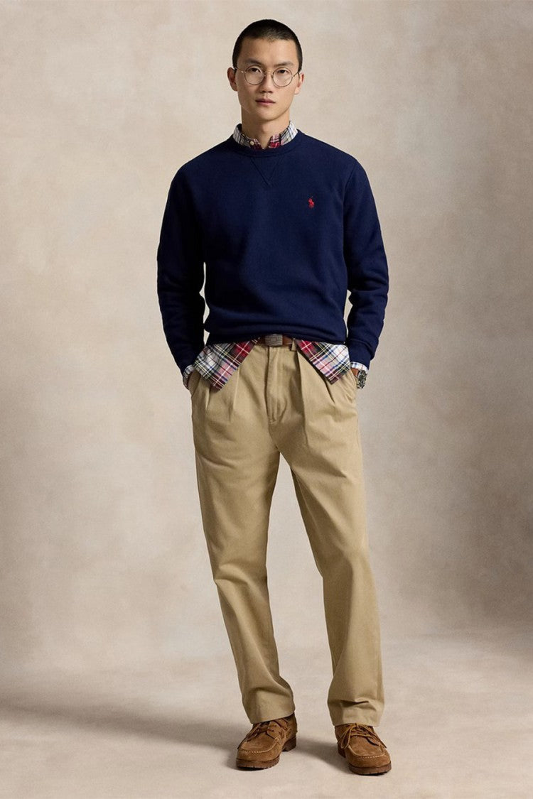 Polo Ralph Lauren Navy Crew-Neck Sweatshirt