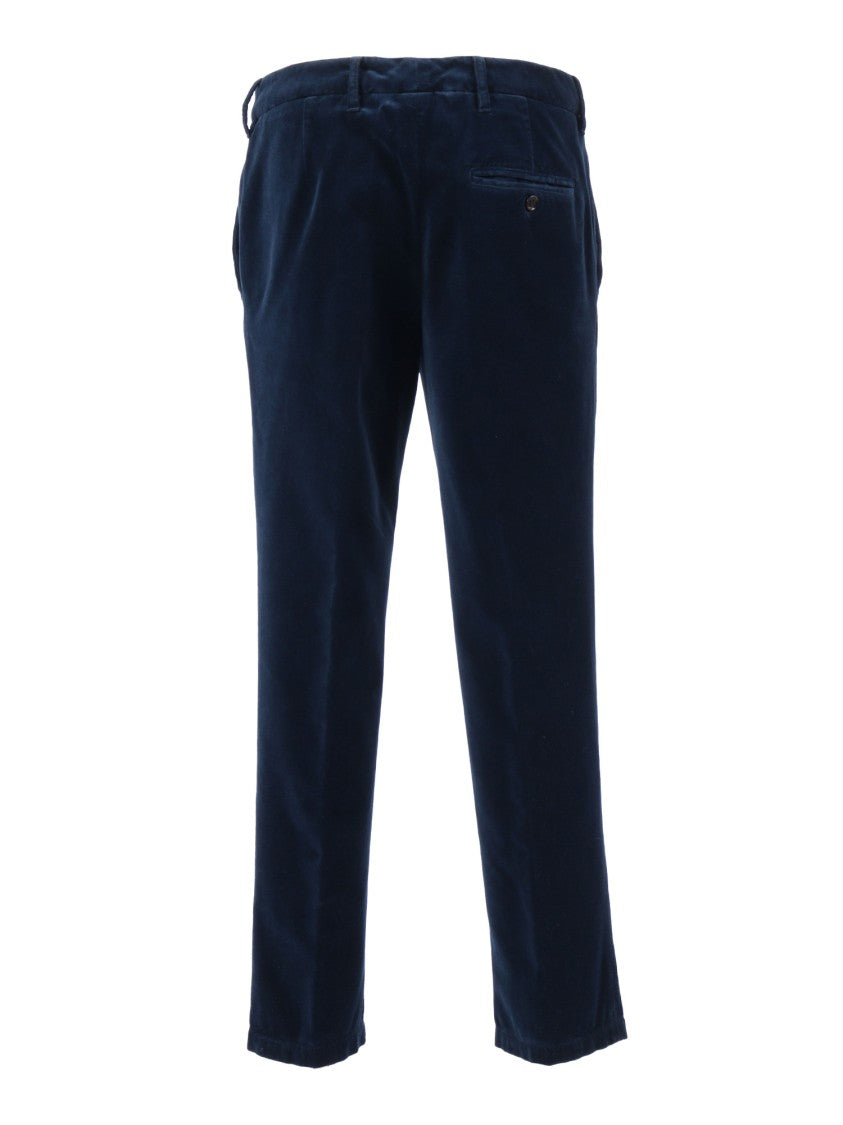 Aspesi Tailored Blue Long Pants With Classic Design