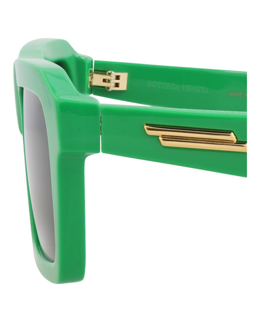 Bottega Veneta Bold Square-Frame Sunglasses In Recycled Acetate