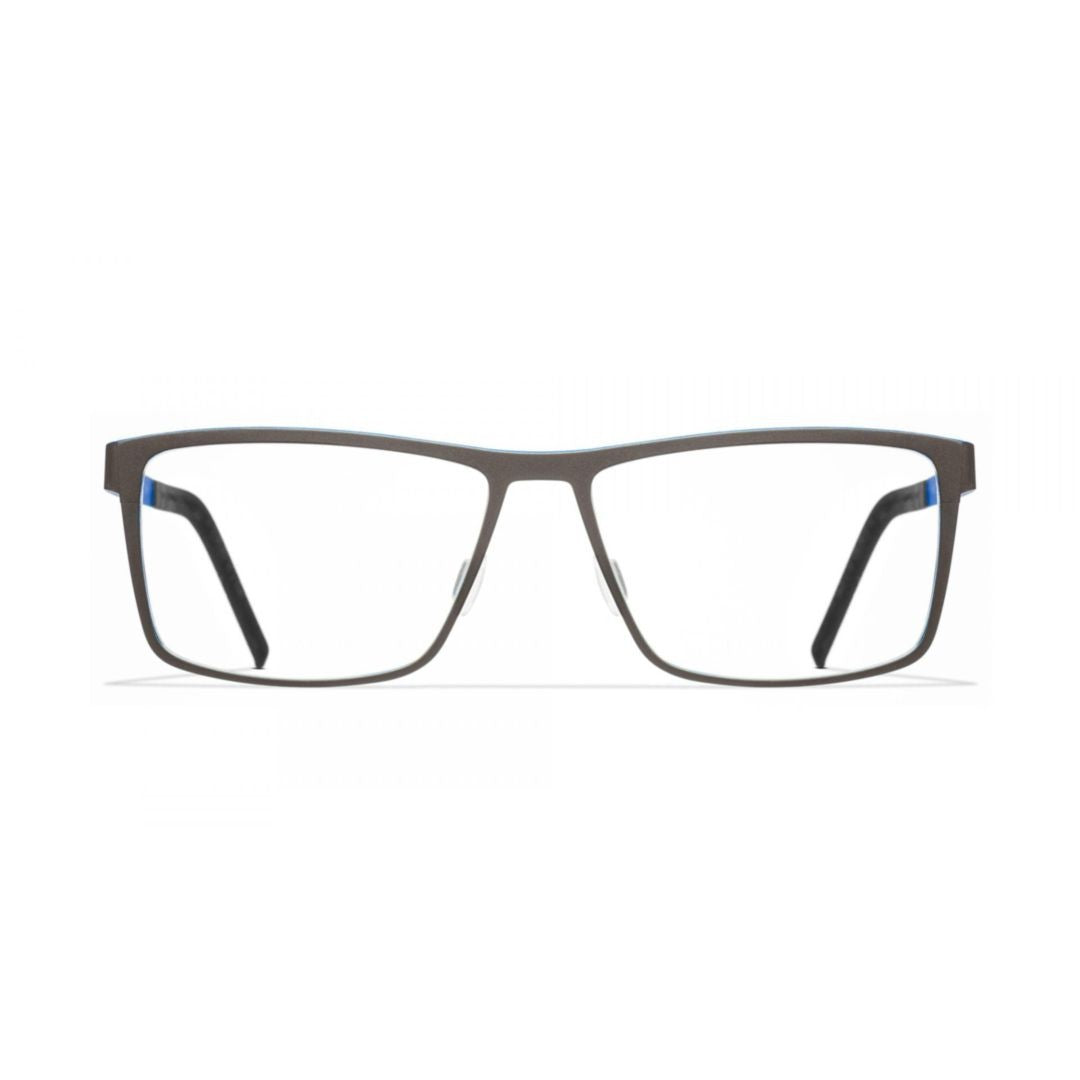 Blackfin Bf865 Nashville Titanium Rectangular Eyeglass Frames With Matte Finish