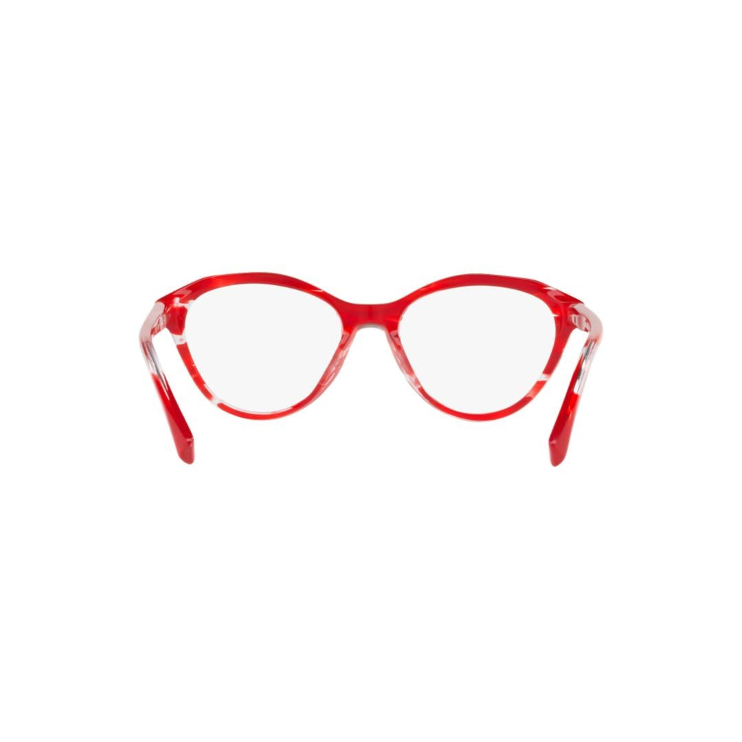 Alain Mikli 3076 Vista Cat-Eye Frame Sunglasses With Translucent Red Acetate