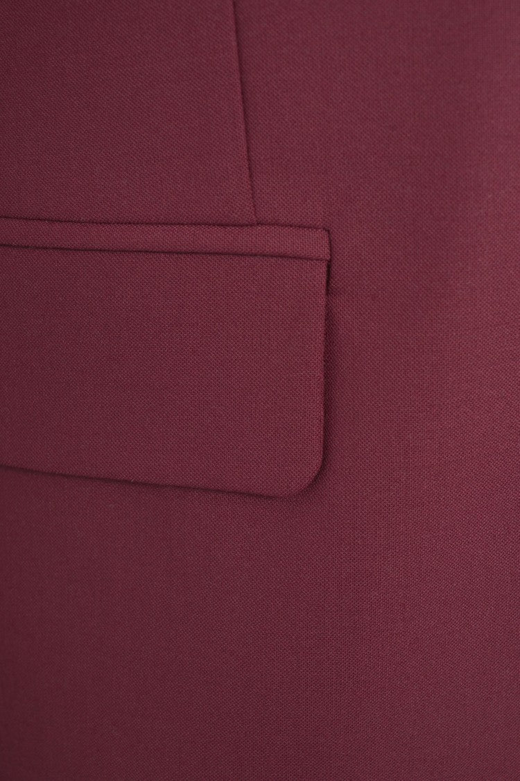 Ottod'ame Single-Breasted Blazer With Classic Notch Lapel