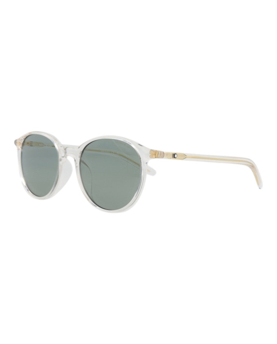 Montblanc Round-Frame Recycled Injection Sunglasses