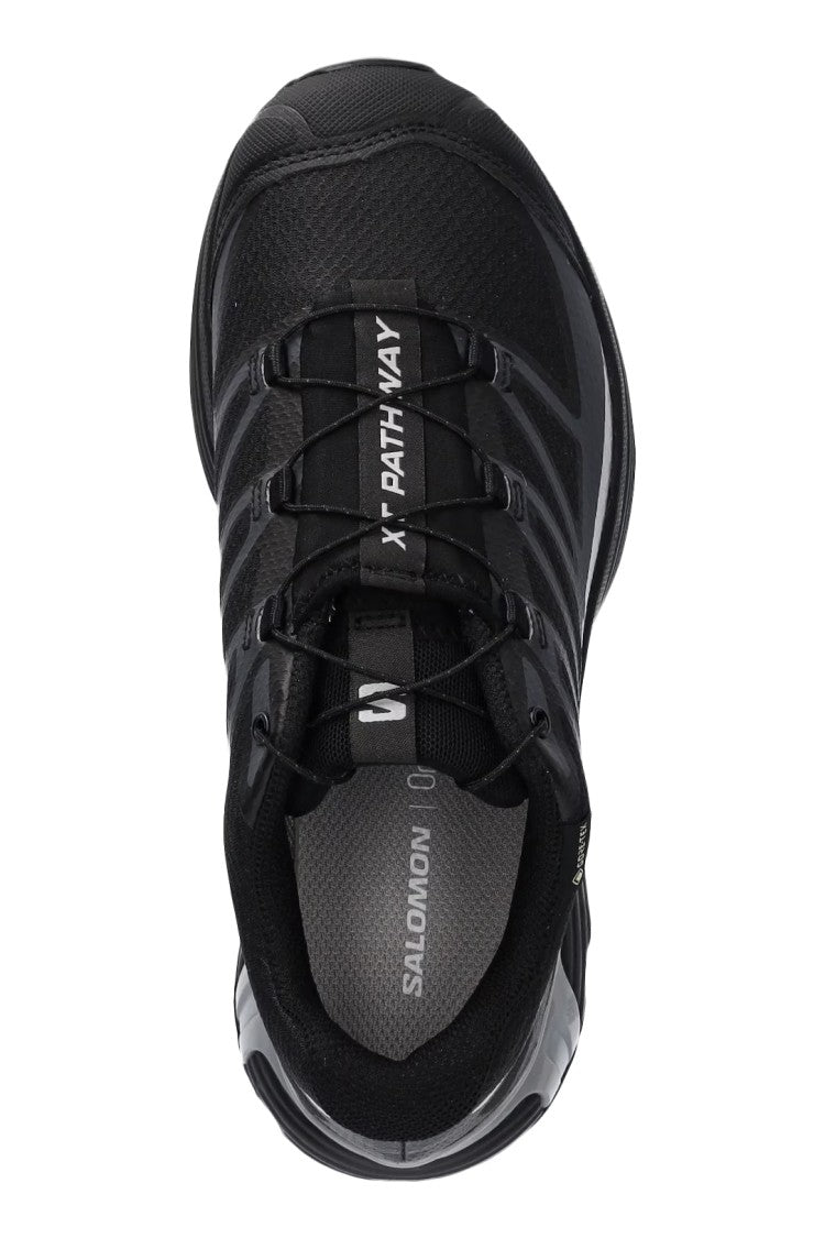 Salomon Breathable Mesh Sneakers With Quick-Lace System