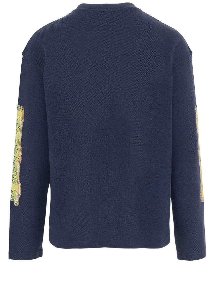 Casablanca Navy Logo Sweatshirt