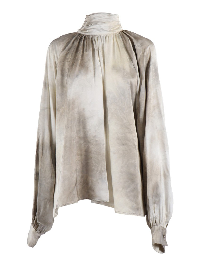 Ballantyne Pointed Collar Shirt With Button-Down Front