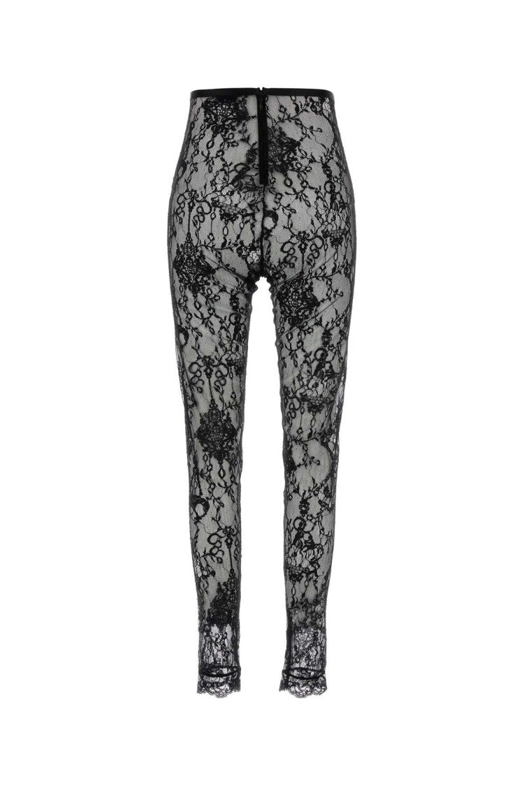 Givenchy Black Lace Leggings
