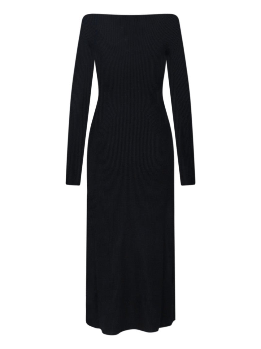 Diesel Maxi Knit Dress – Black