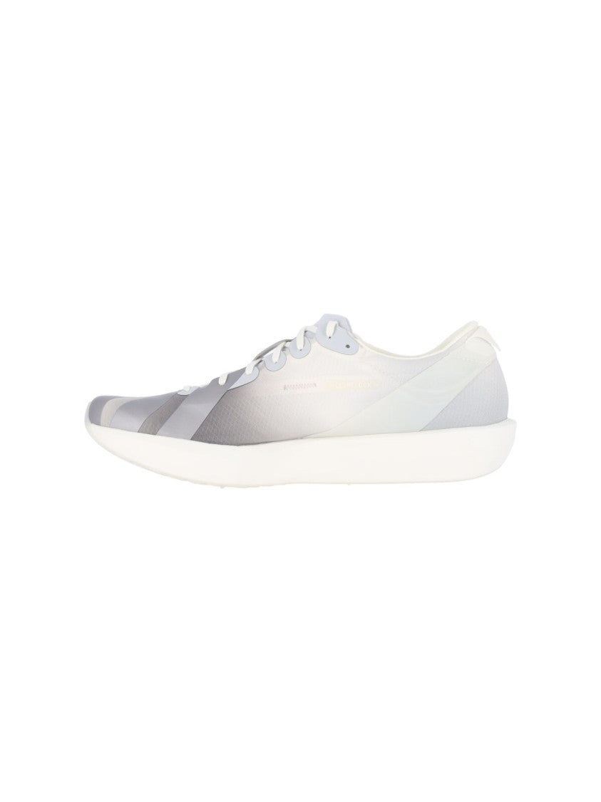 Y-3 White Adios 9 Contrast Sneakers