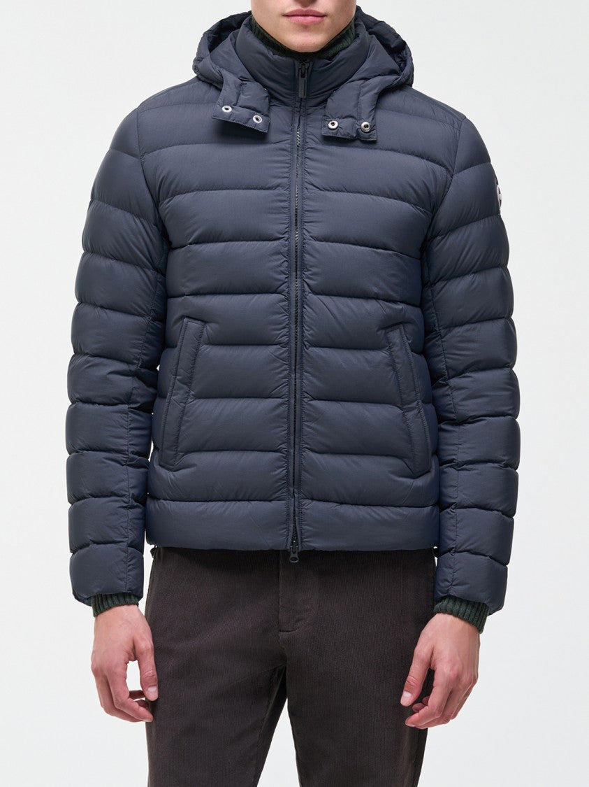 Colmar Navy-Dark Blue V.Duv.Uomo Hooded Quilted Down Jacket
