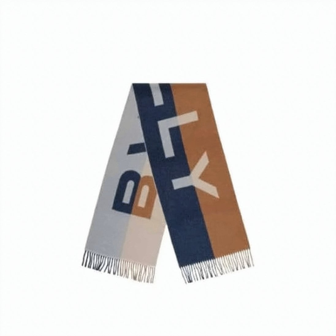 Bally Rectangular Scarf With Bold Color Blocks