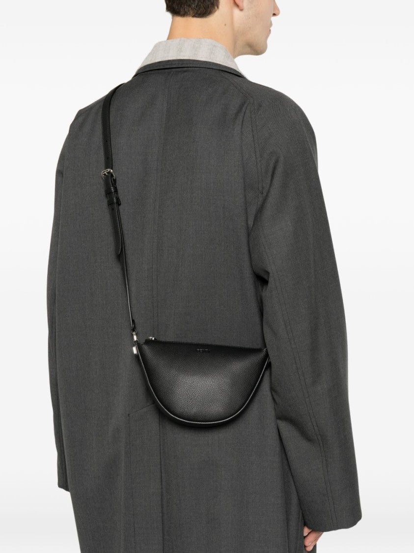 Fendi Black Fendi Melon Full-Grain Leather Mini Bag