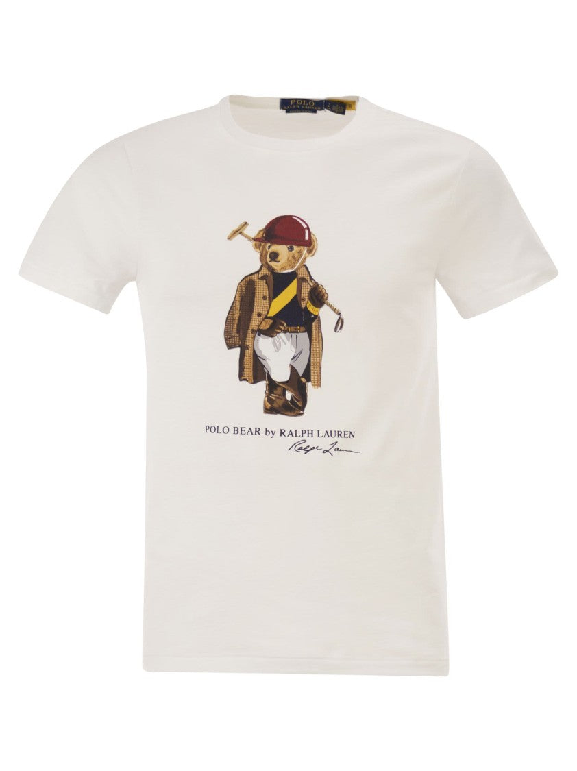 Polo Ralph Lauren Bear Custom Slim-Fit T-Shirt