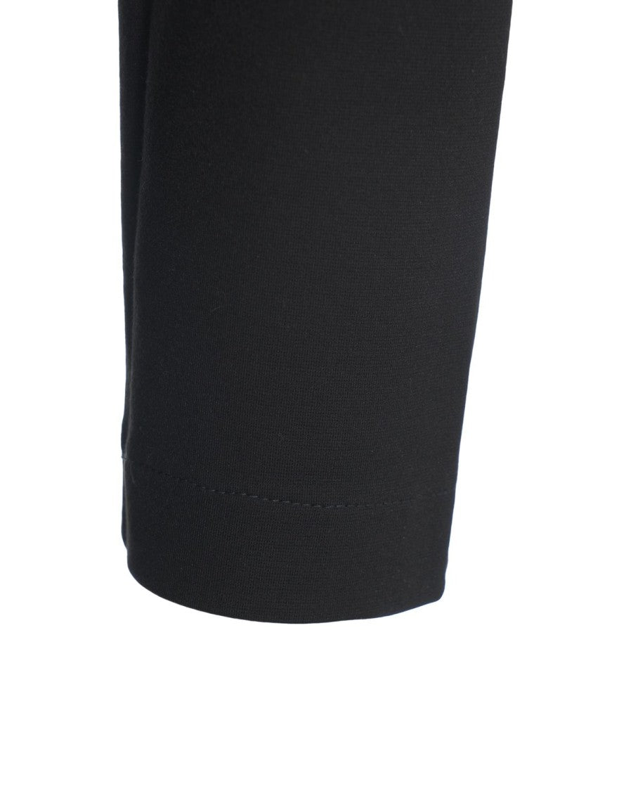 Oblo Unique Wool Sweatshirt With Trapeze Silhouette And Side Pleats