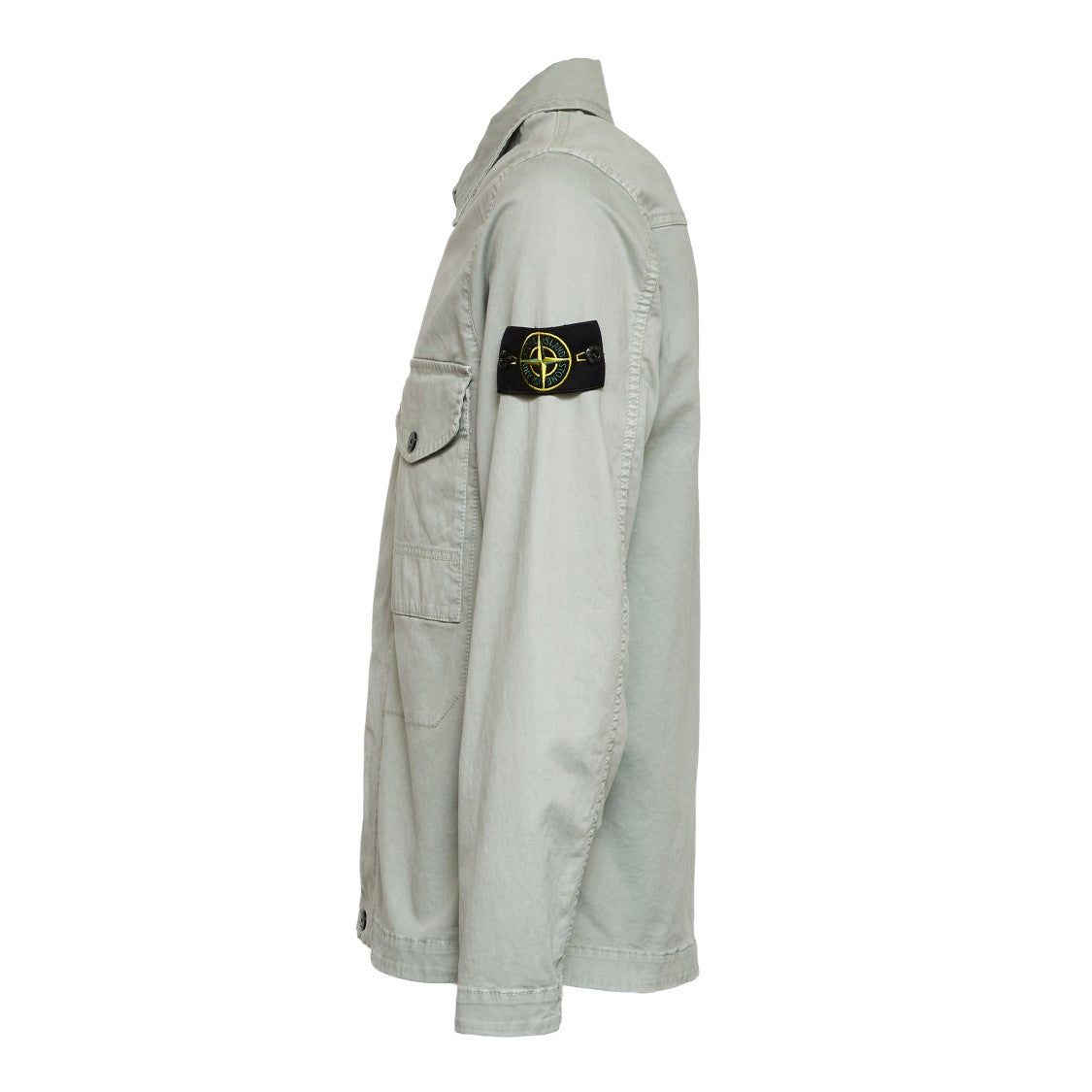 Stone Island Broken Twill Old Effect Multi-Pocket Overshirt