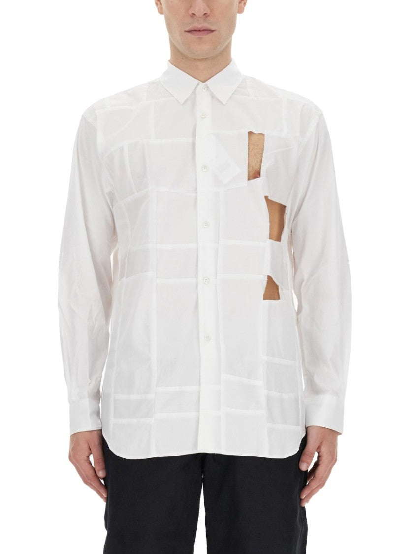 Comme Des Garçons Cut Out Shirt