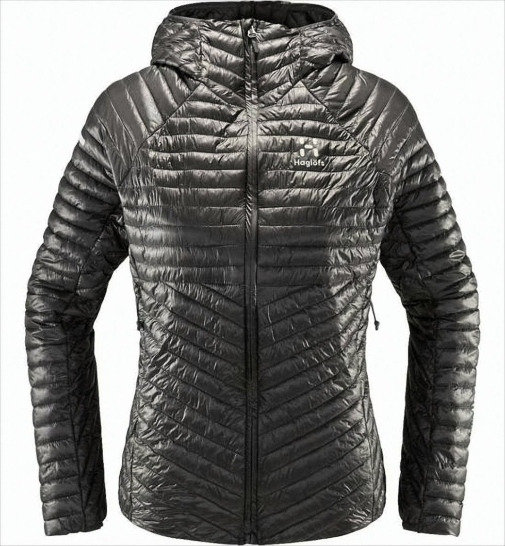 Haglöfs Haglofs Quilted Down Jacket With Attached Hood