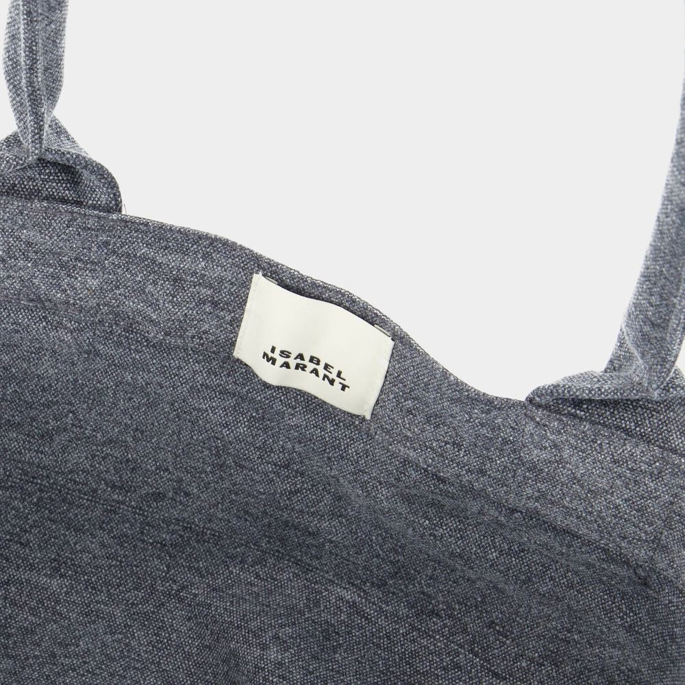 Isabel Marant Small Yenky Gz Shopper Bag - Cotton - Black