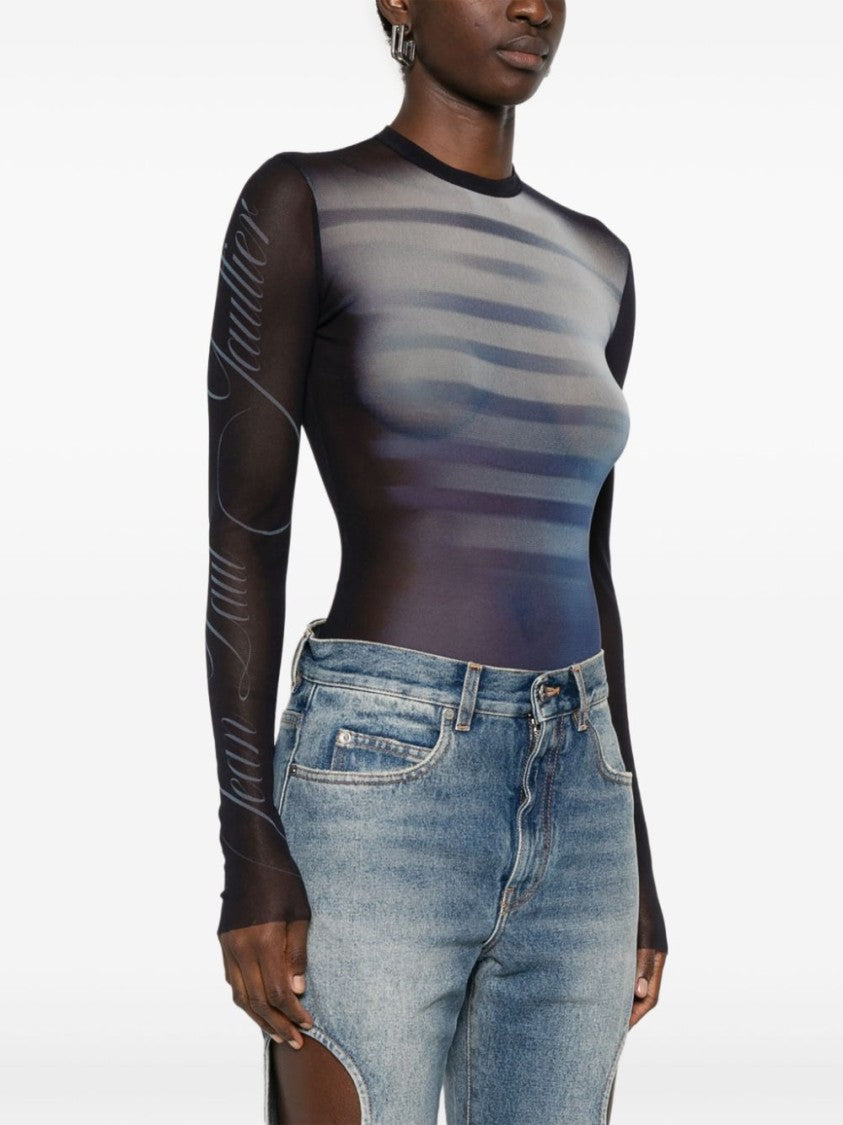 Jean Paul Gaultier Long Sleeve Bodysuit