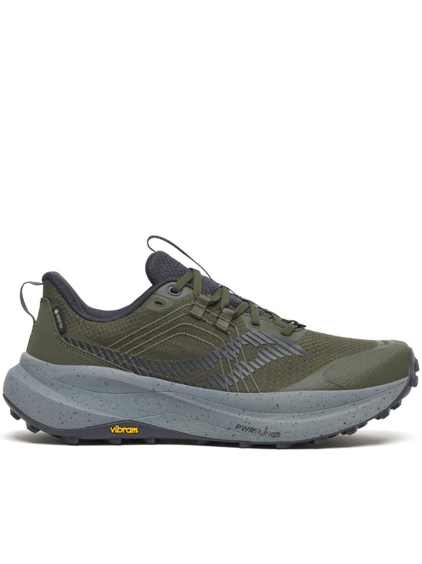 Saucony Olive Green Xodus Ultra 4 Gtx Vibram Trail Sneakers