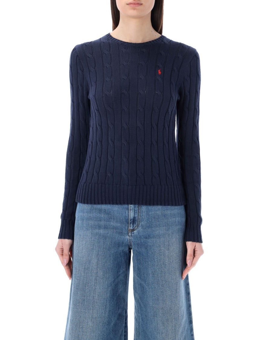 Polo Ralph Lauren Julianna Slim Fit Cable Knit Sweater