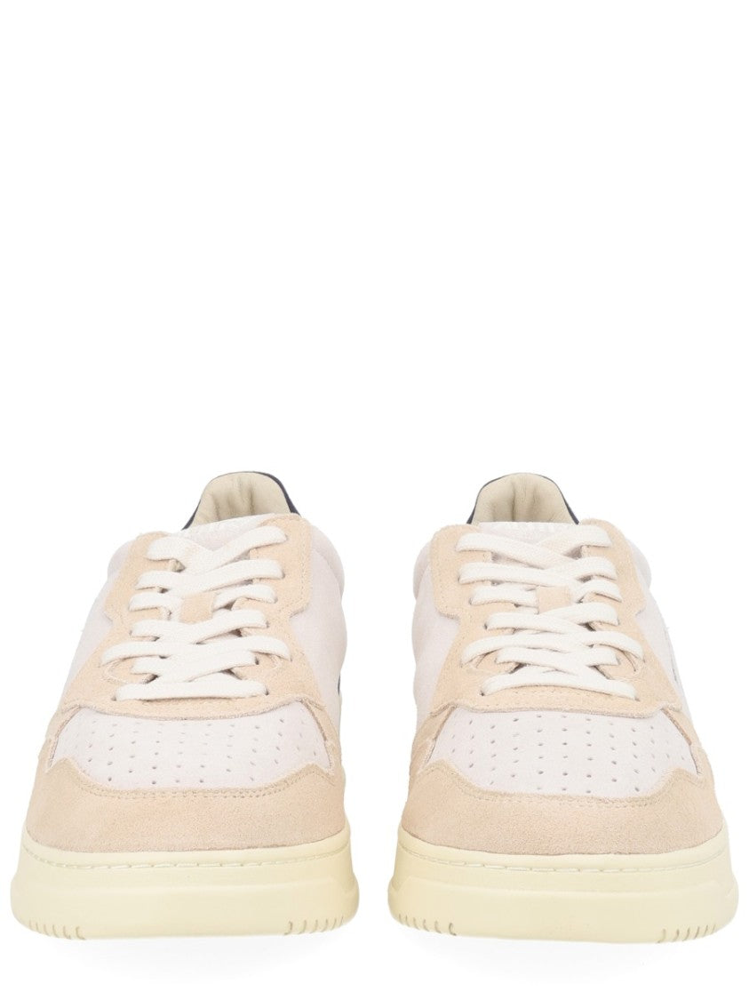 Autry Medalist Low Retro Suede Panels Sneakers