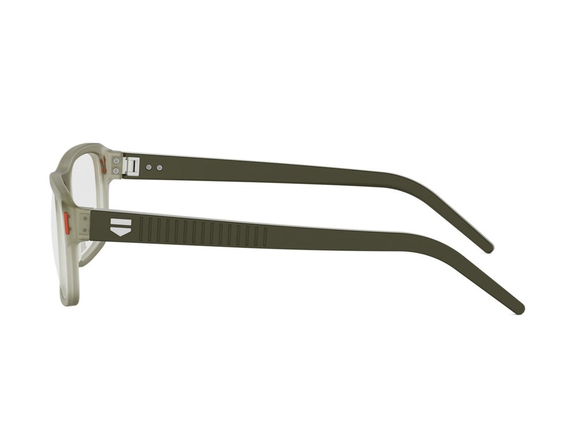 Tag Heuer Translucent Green Th50041i Textured Square Eyeglasses