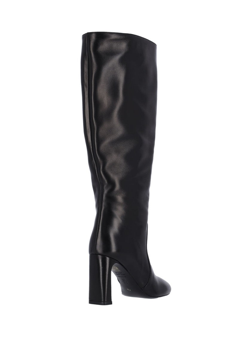 Stuart Weitzman Babette 85 Boots – Black
