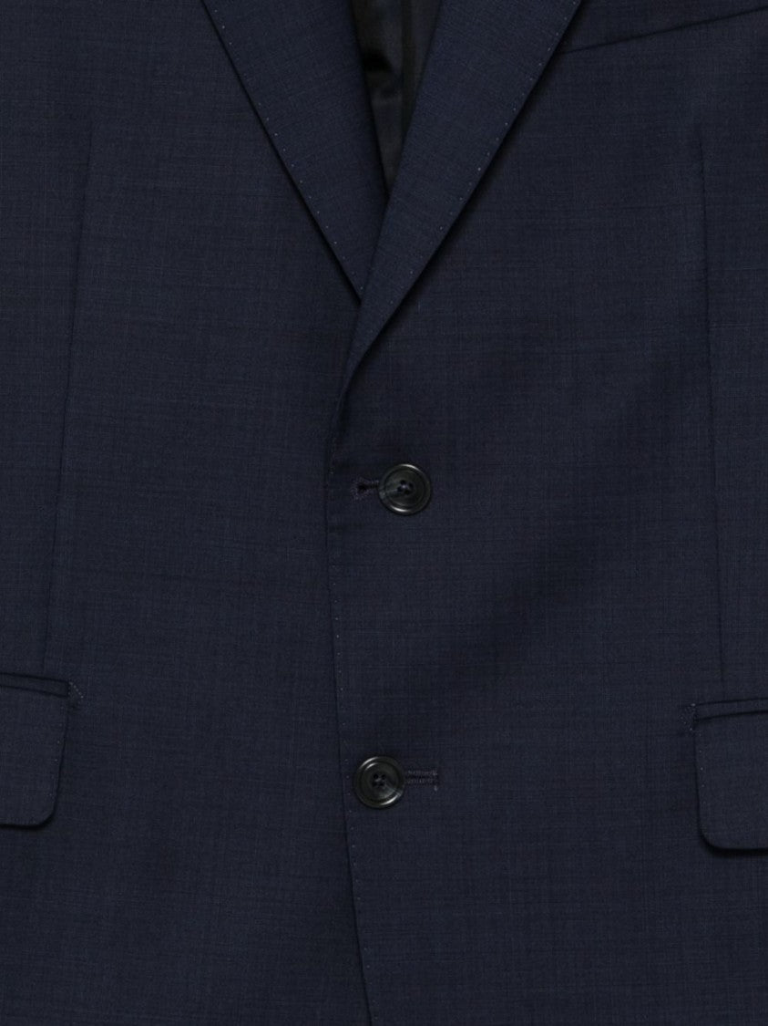 Tagliatore Dark Blue Single Breasted Suit