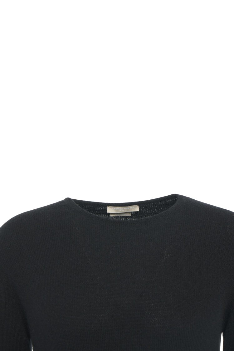 Daniele Fiesoli Cashmere Sweater With Classic Crew Neckline