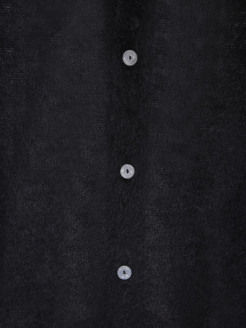 Bonsai Black Mohair Sweater