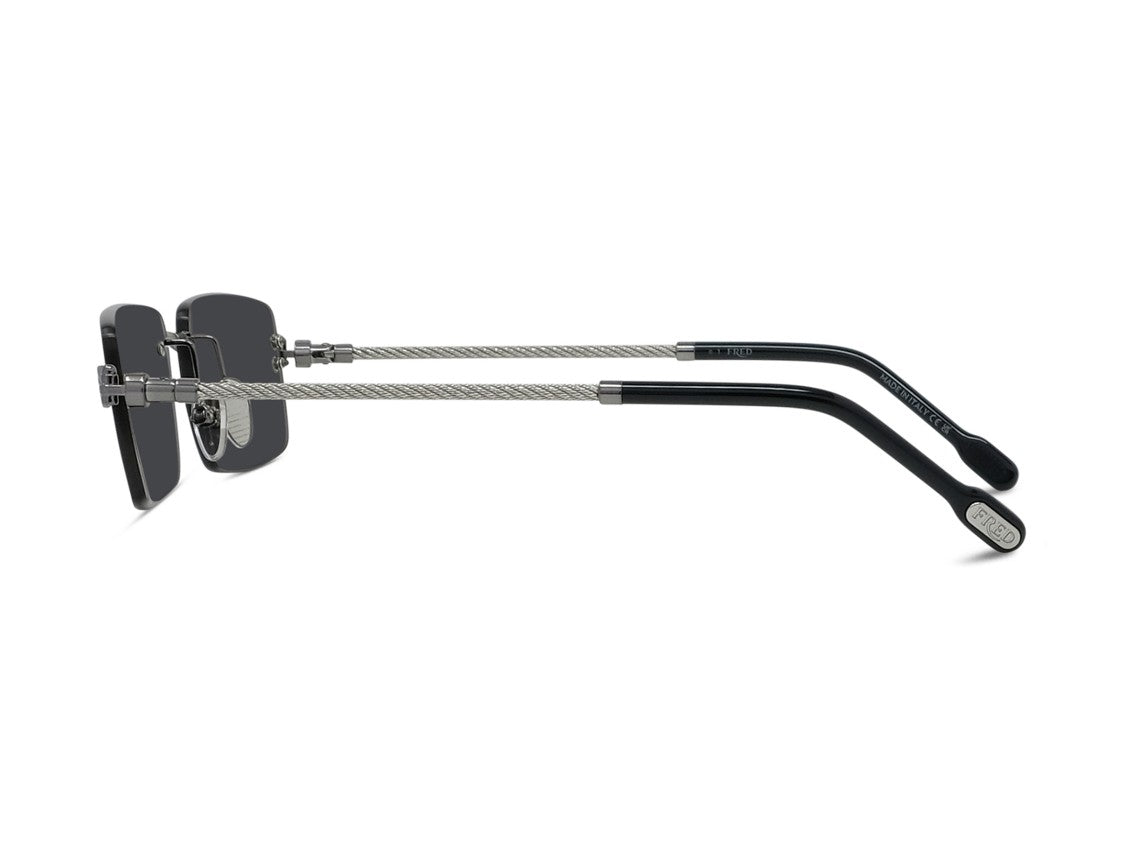 Fred Fg40092u Rimless Square Metal Sunglasses