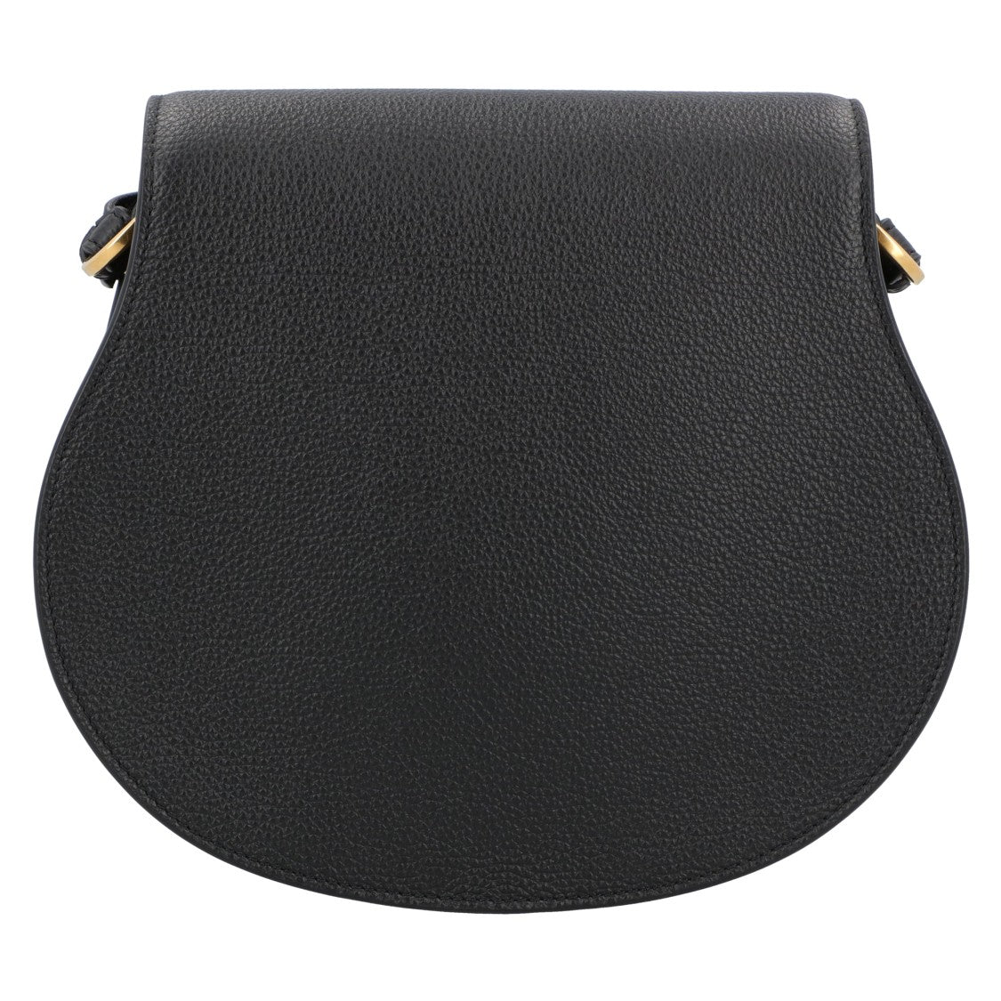 Chloé Marcie Saddle Bag In Grained Leather