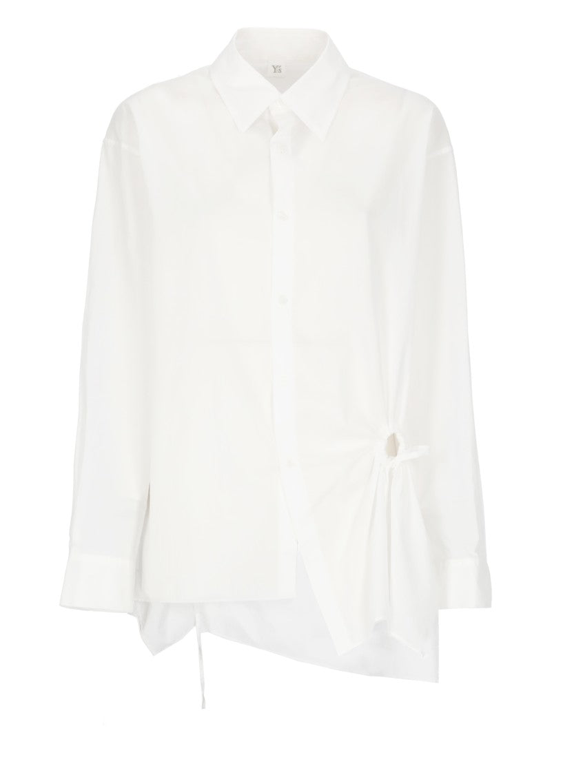 Y's White Cotton Shirt