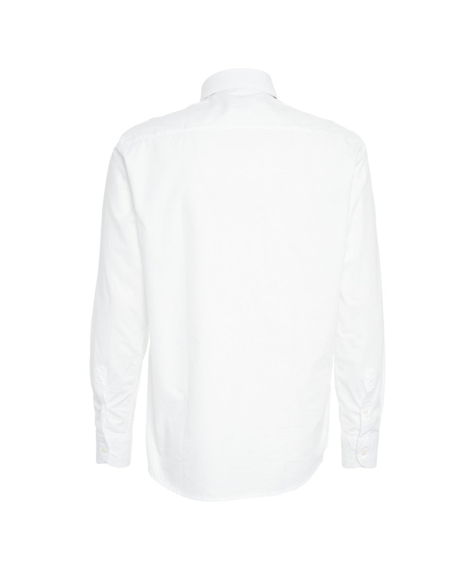 Bastoncino Refined Kent Collar Cotton Shirt