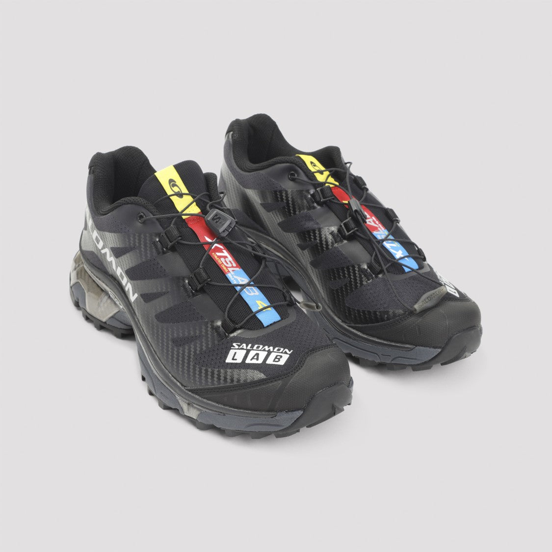 Salomon Low-Profile Black Sneakers With Quick-Lace System