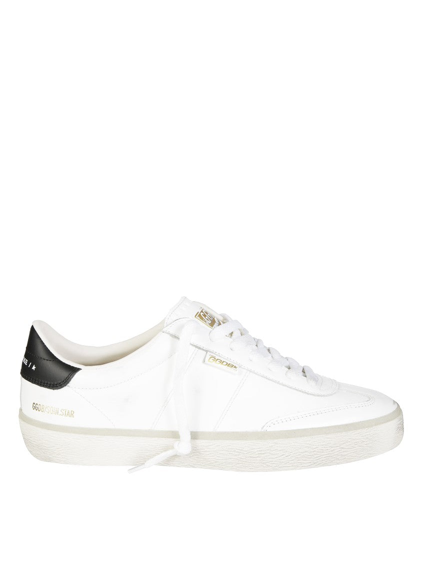 Golden Goose White Leather Sneakers